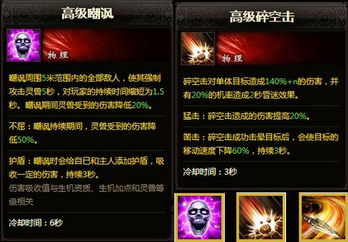 【灵兽】小资玩家谈圣修灵兽配置及养成