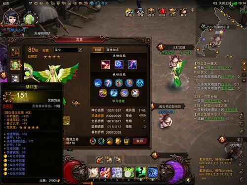 【灵兽】55级灵兽彩翼、岩灵也疯狂