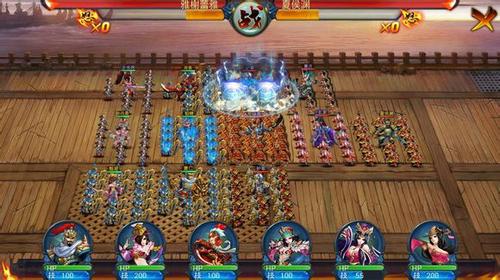 16级主城过经验副本第二十章21节阵型示例