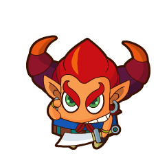 巨魔王:"我是大力士,我能把刀剑掰成两段!"虎头怪:"好饱啊!