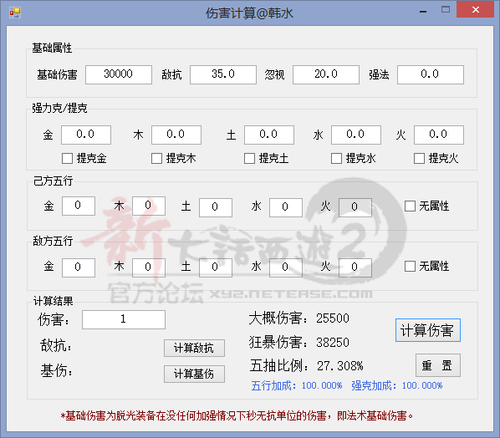 关于忽视、强法、属性、强克等相关因素的简单剖析（续）