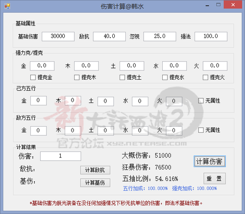 关于忽视、强法、属性、强克等相关因素的简单剖析（续）
