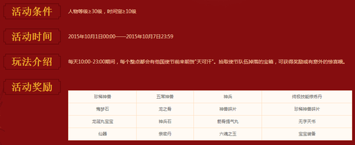【攻略组出品】2015国庆任务流程介绍（附BOSS录像）